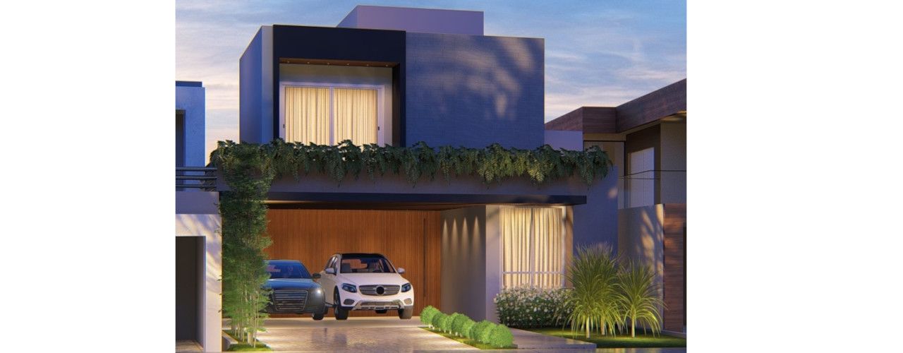 Fachadas de casas em Macaé e Rio das Ostras